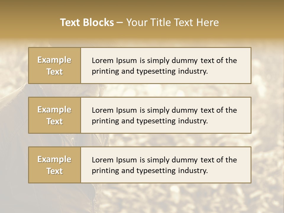 Nature Balding Healthy PowerPoint Template