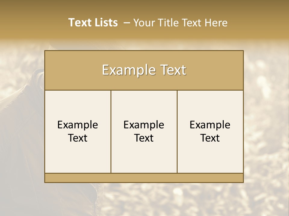 Nature Balding Healthy PowerPoint Template