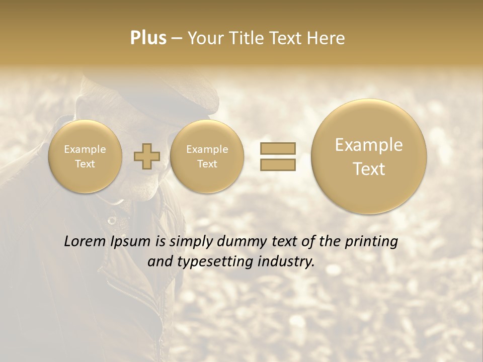 Nature Balding Healthy PowerPoint Template