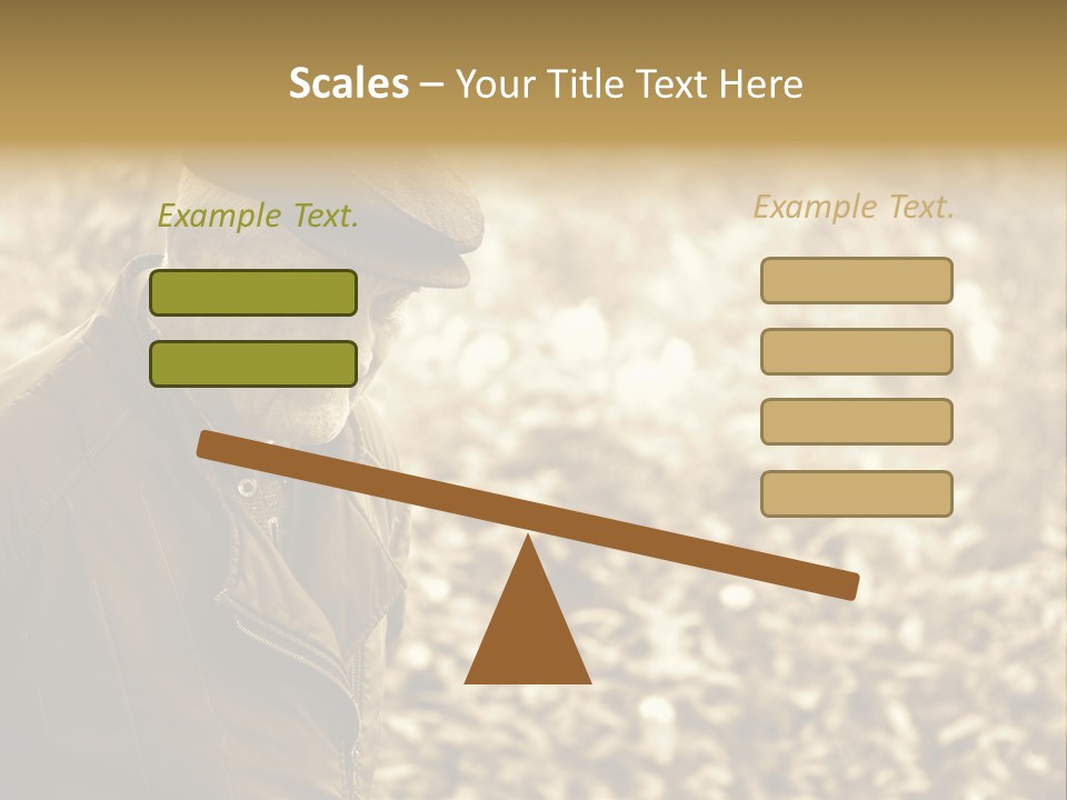 Nature Balding Healthy PowerPoint Template