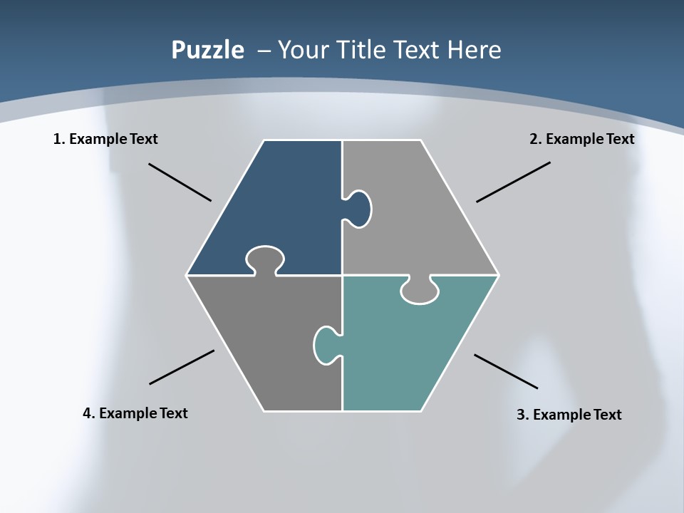 Man Attractive Skin PowerPoint Template