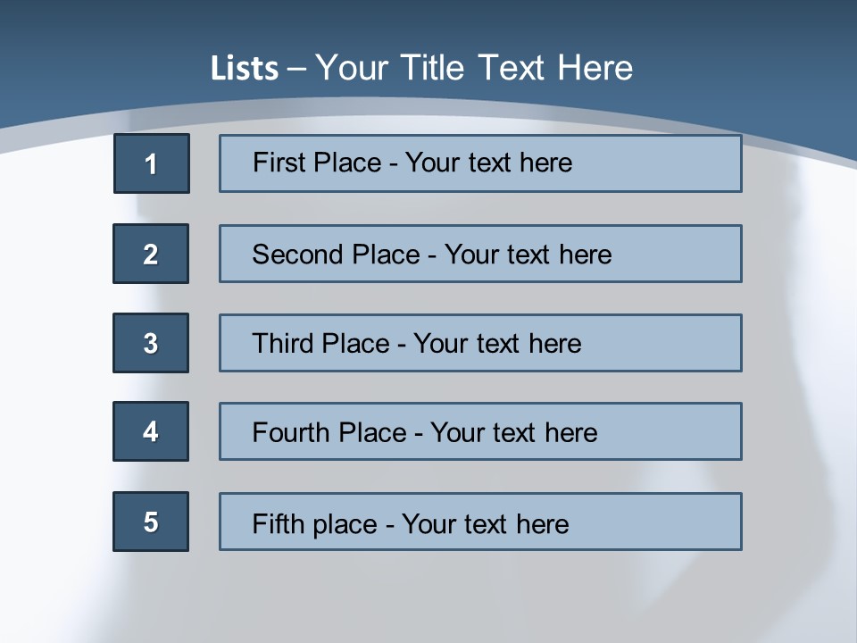 Man Attractive Skin PowerPoint Template