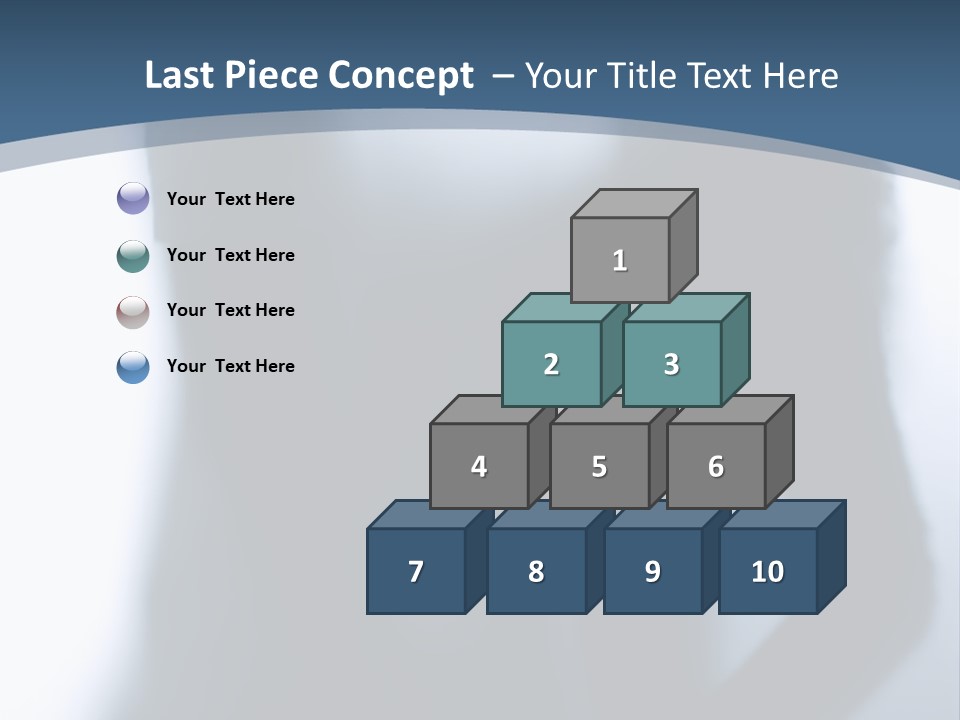 Man Attractive Skin PowerPoint Template