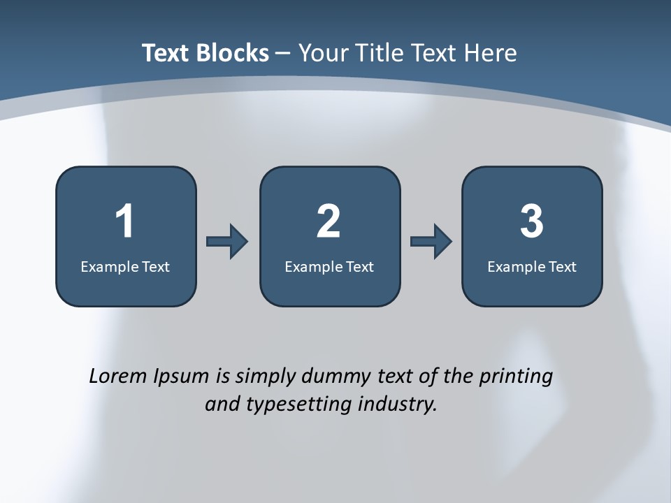 Man Attractive Skin PowerPoint Template