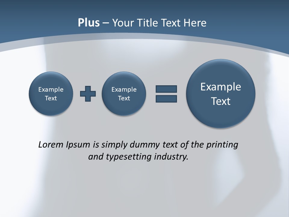 Man Attractive Skin PowerPoint Template