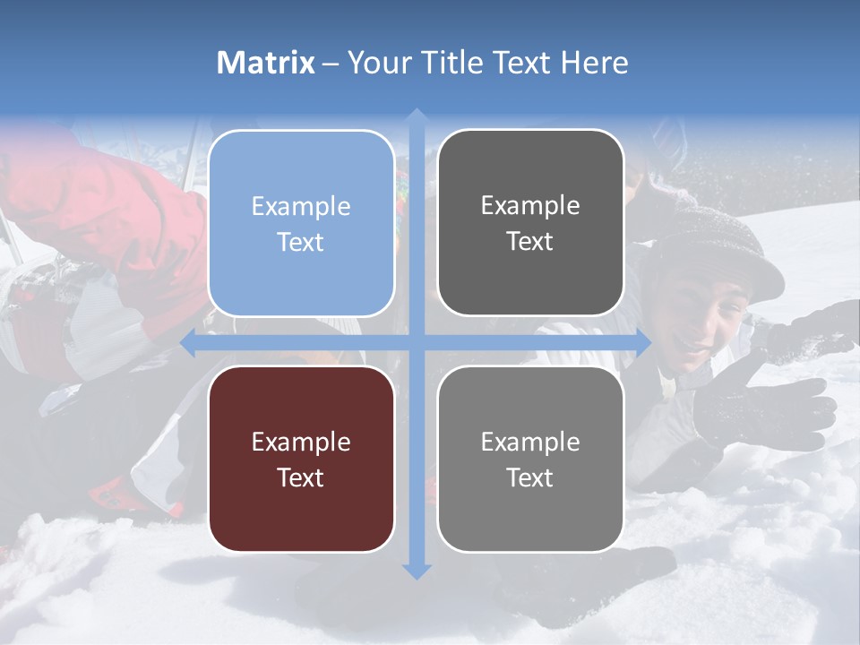 Relaxed Years Laughing PowerPoint Template