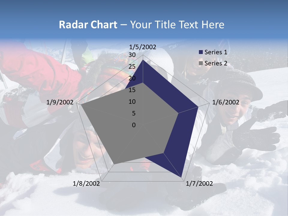 Relaxed Years Laughing PowerPoint Template