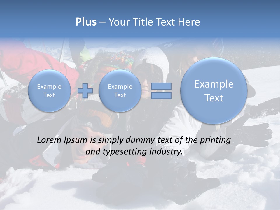 Relaxed Years Laughing PowerPoint Template