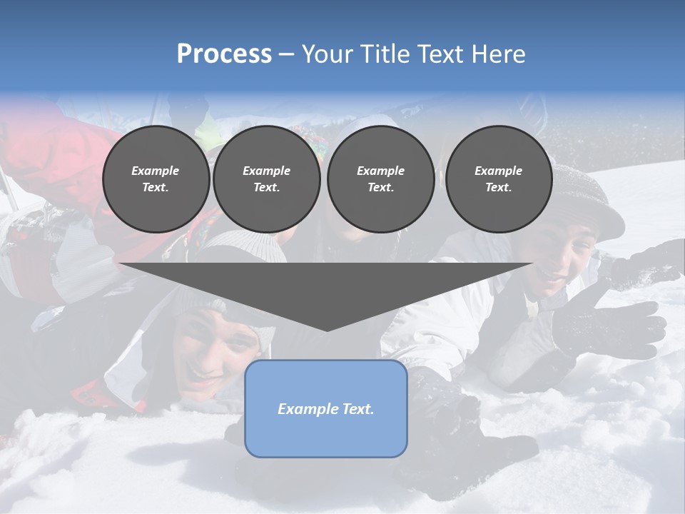 Relaxed Years Laughing PowerPoint Template