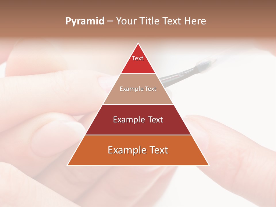 Manicurist Brush Female PowerPoint Template