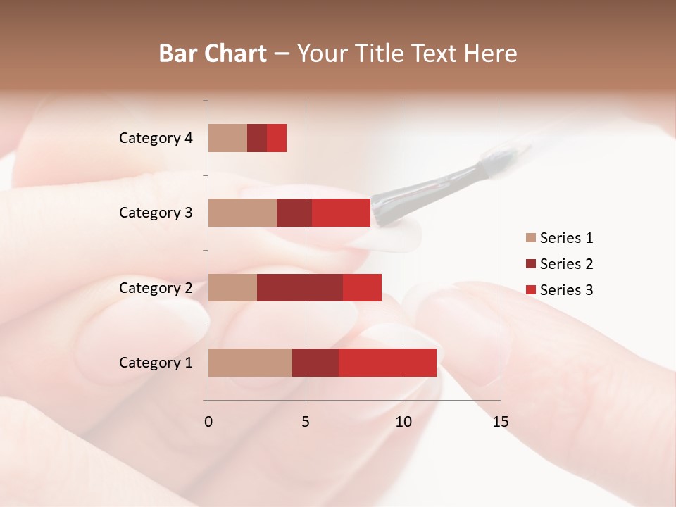 Manicurist Brush Female PowerPoint Template
