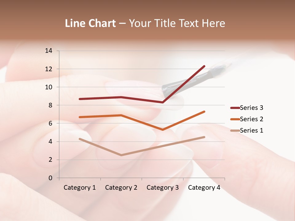 Manicurist Brush Female PowerPoint Template