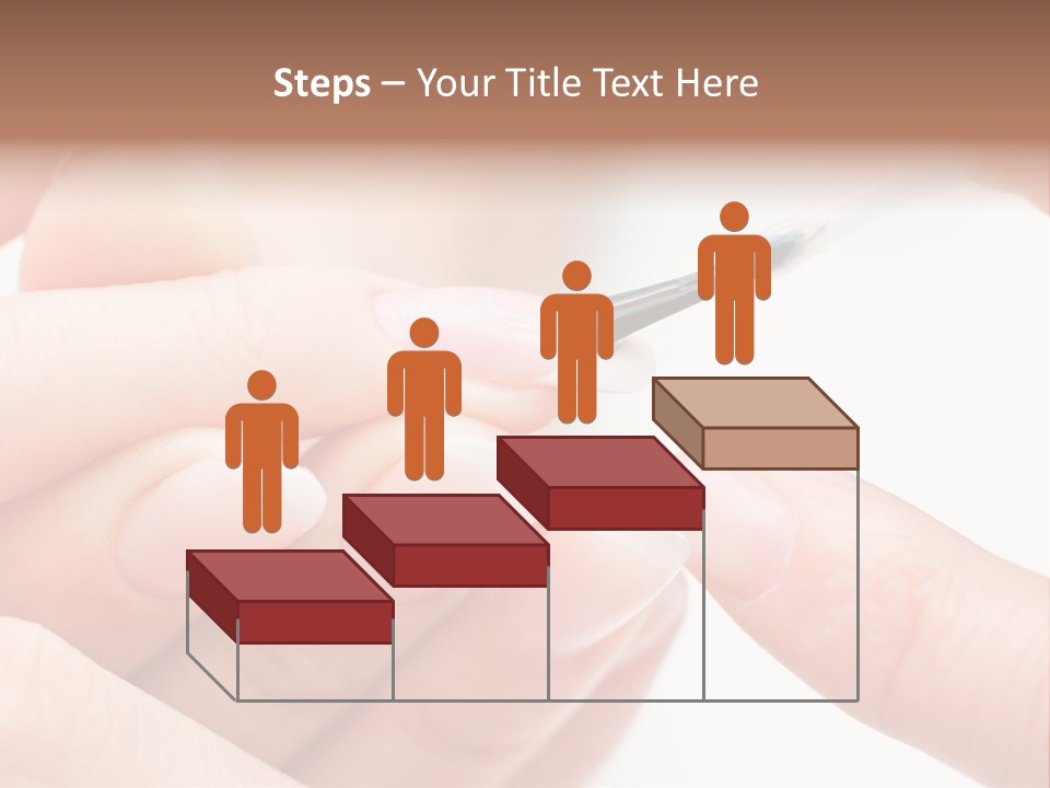 Manicurist Brush Female PowerPoint Template