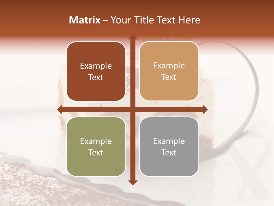 Leaf Elegant Biscuit PowerPoint Template