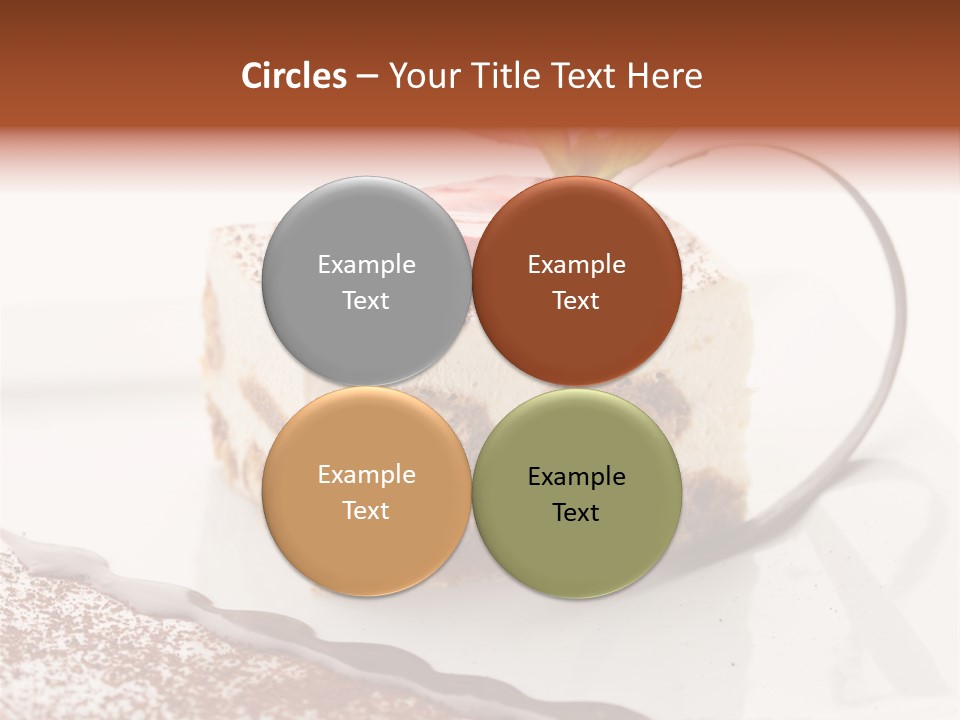 Leaf Elegant Biscuit PowerPoint Template