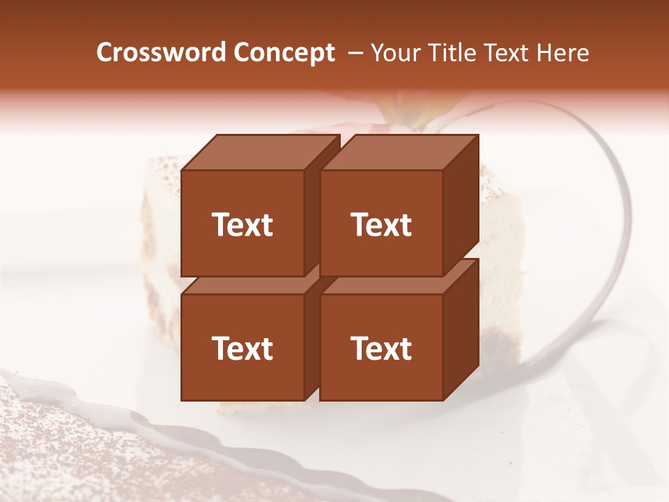 Leaf Elegant Biscuit PowerPoint Template