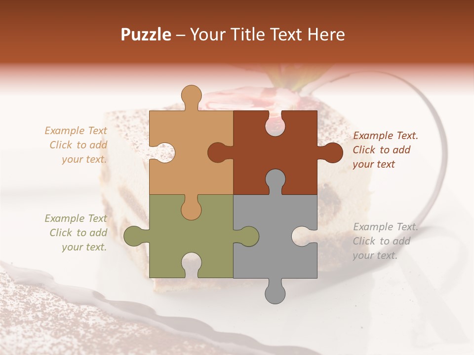 Leaf Elegant Biscuit PowerPoint Template