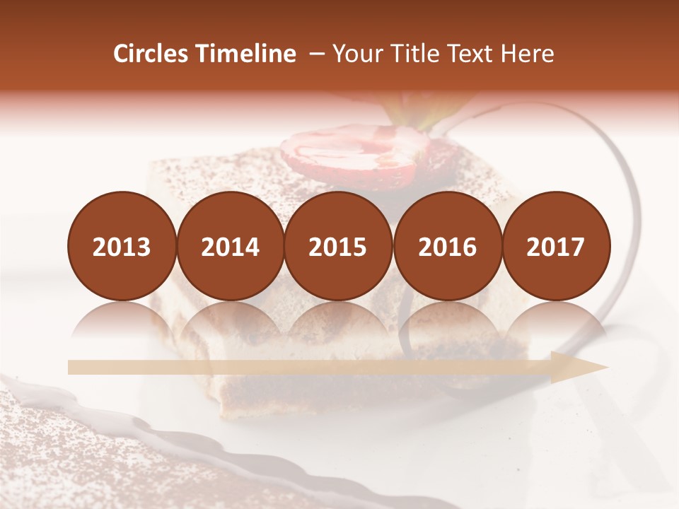 Leaf Elegant Biscuit PowerPoint Template