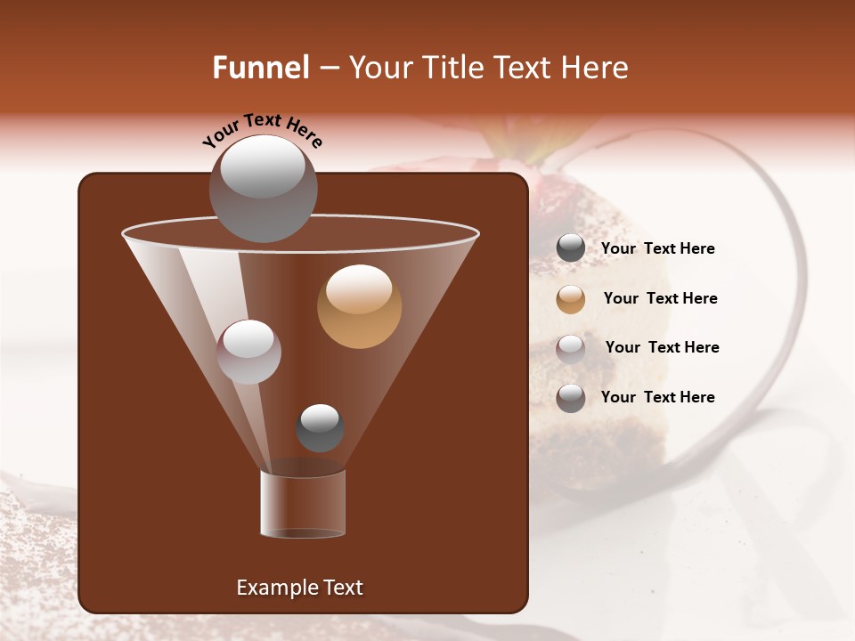 Leaf Elegant Biscuit PowerPoint Template