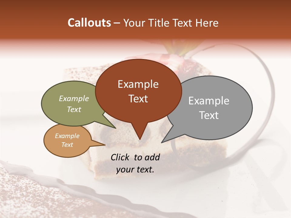 Leaf Elegant Biscuit PowerPoint Template