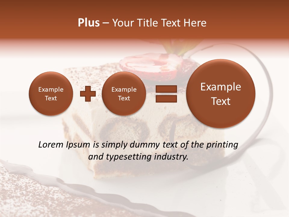 Leaf Elegant Biscuit PowerPoint Template