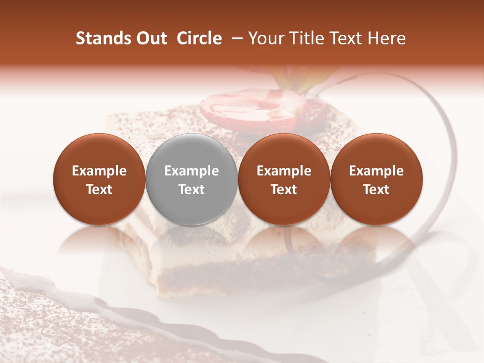 Leaf Elegant Biscuit PowerPoint Template