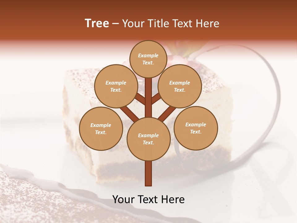 Leaf Elegant Biscuit PowerPoint Template