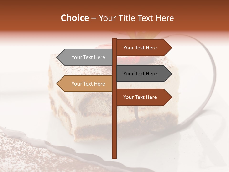 Leaf Elegant Biscuit PowerPoint Template