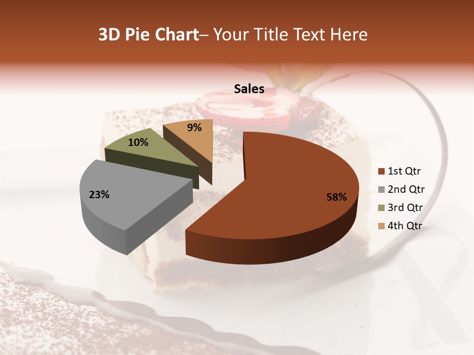 Leaf Elegant Biscuit PowerPoint Template