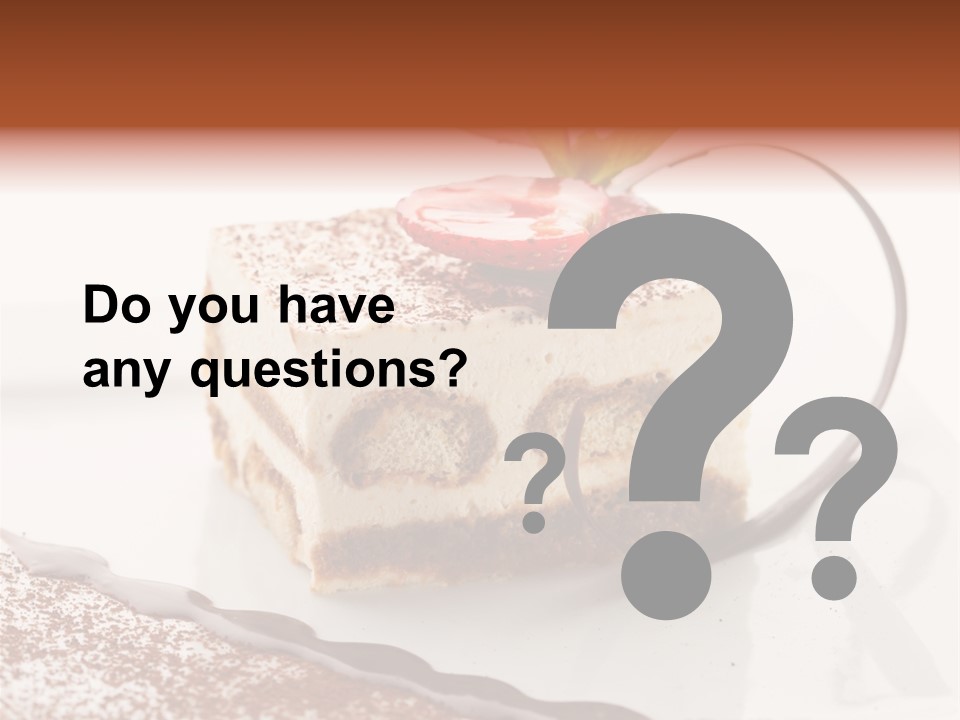 Leaf Elegant Biscuit PowerPoint Template