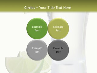 Shot White Bottle PowerPoint Template