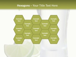 Shot White Bottle PowerPoint Template