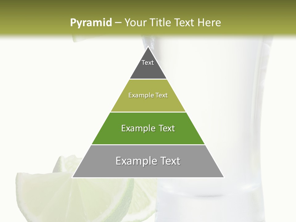 Shot White Bottle PowerPoint Template