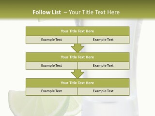 Shot White Bottle PowerPoint Template