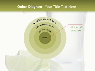 Shot White Bottle PowerPoint Template