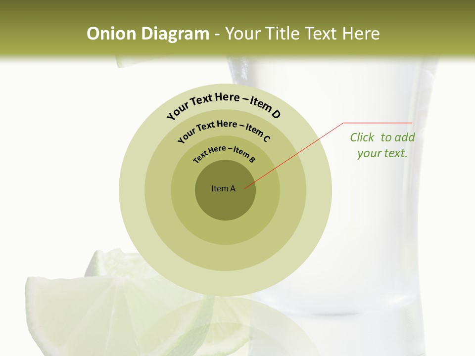 Shot White Bottle PowerPoint Template