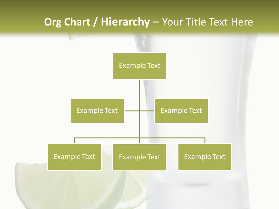 Shot White Bottle PowerPoint Template