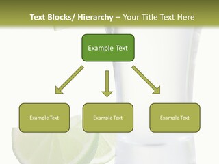 Shot White Bottle PowerPoint Template