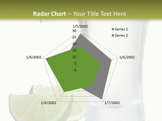 Shot White Bottle PowerPoint Template