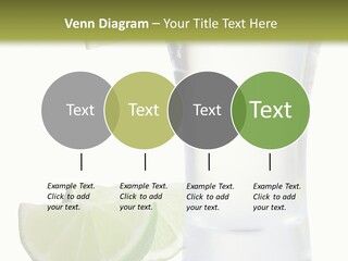 Shot White Bottle PowerPoint Template