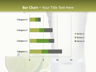 Shot White Bottle PowerPoint Template