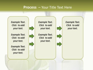 Shot White Bottle PowerPoint Template