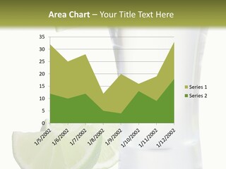 Shot White Bottle PowerPoint Template