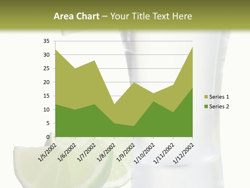 Shot White Bottle PowerPoint Template