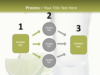 Shot White Bottle PowerPoint Template