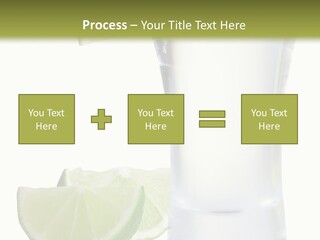 Shot White Bottle PowerPoint Template