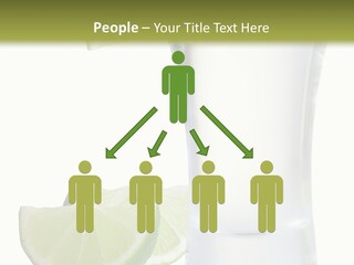 Shot White Bottle PowerPoint Template