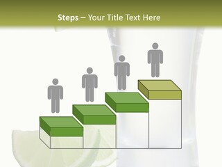 Shot White Bottle PowerPoint Template