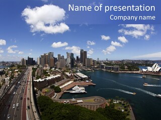 Nautical Bridge Station PowerPoint Template