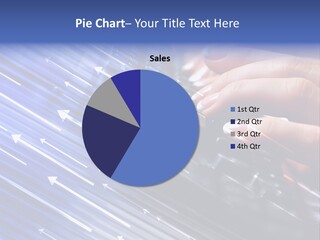 Data Black Wireless PowerPoint Template